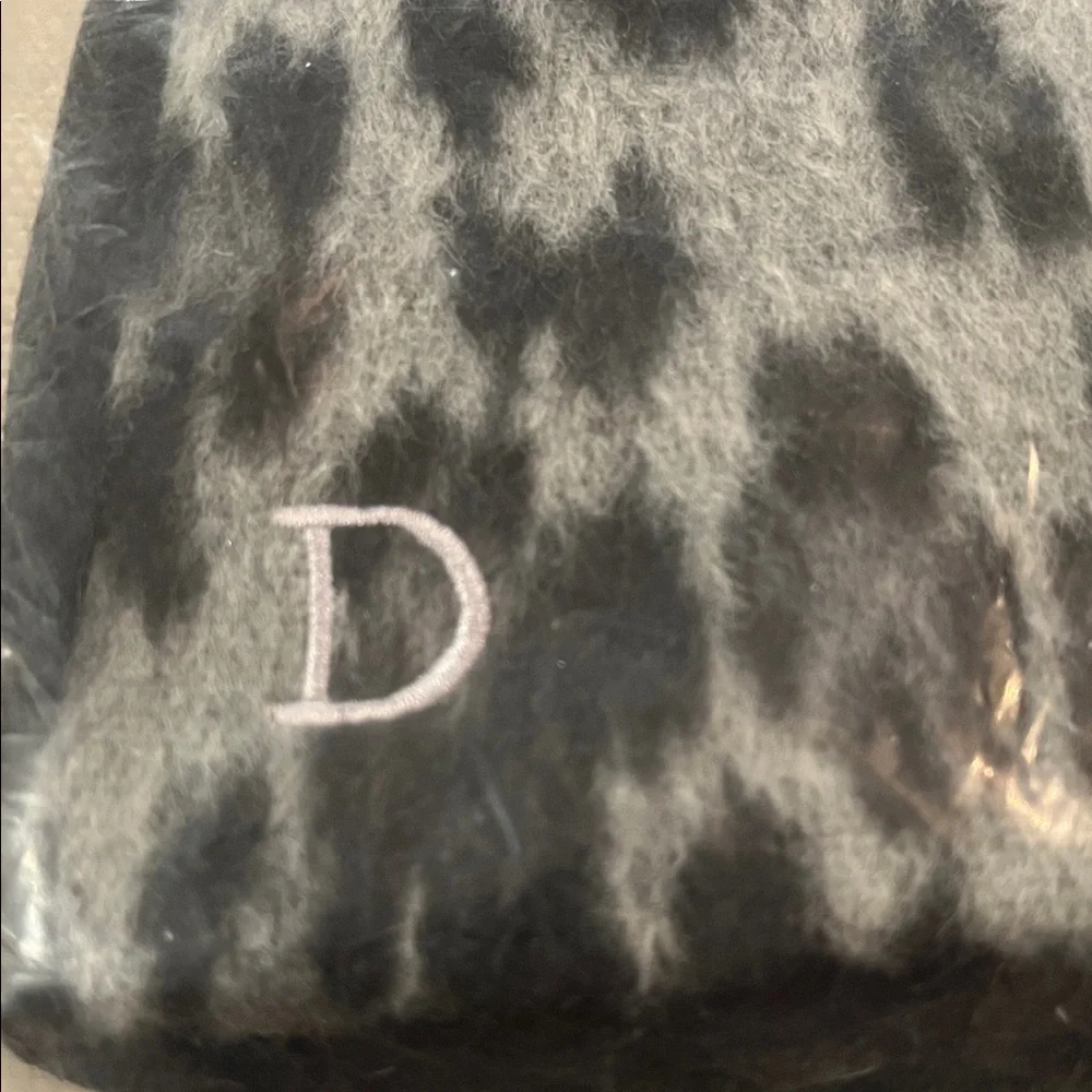 Mud Pie INITIAL LEOPARD GLOVES/D, L,M,N,&T/NWT